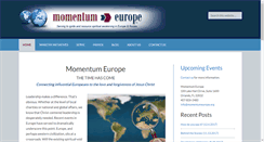 Desktop Screenshot of blog.momentumeurope.org